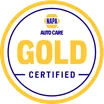 NAPA AutoCare Gold Certified badge