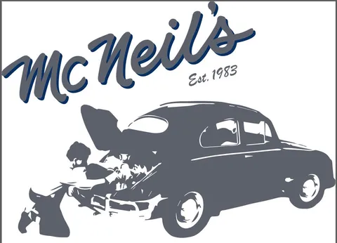 The original McNeil's Auto Care logo, established 1983
